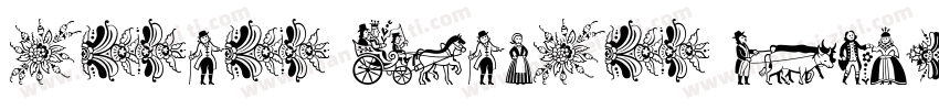 dala floda web roman字体转换